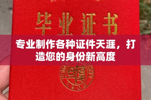 兴城专业制作各种证件天涯，打造您的身份新高度